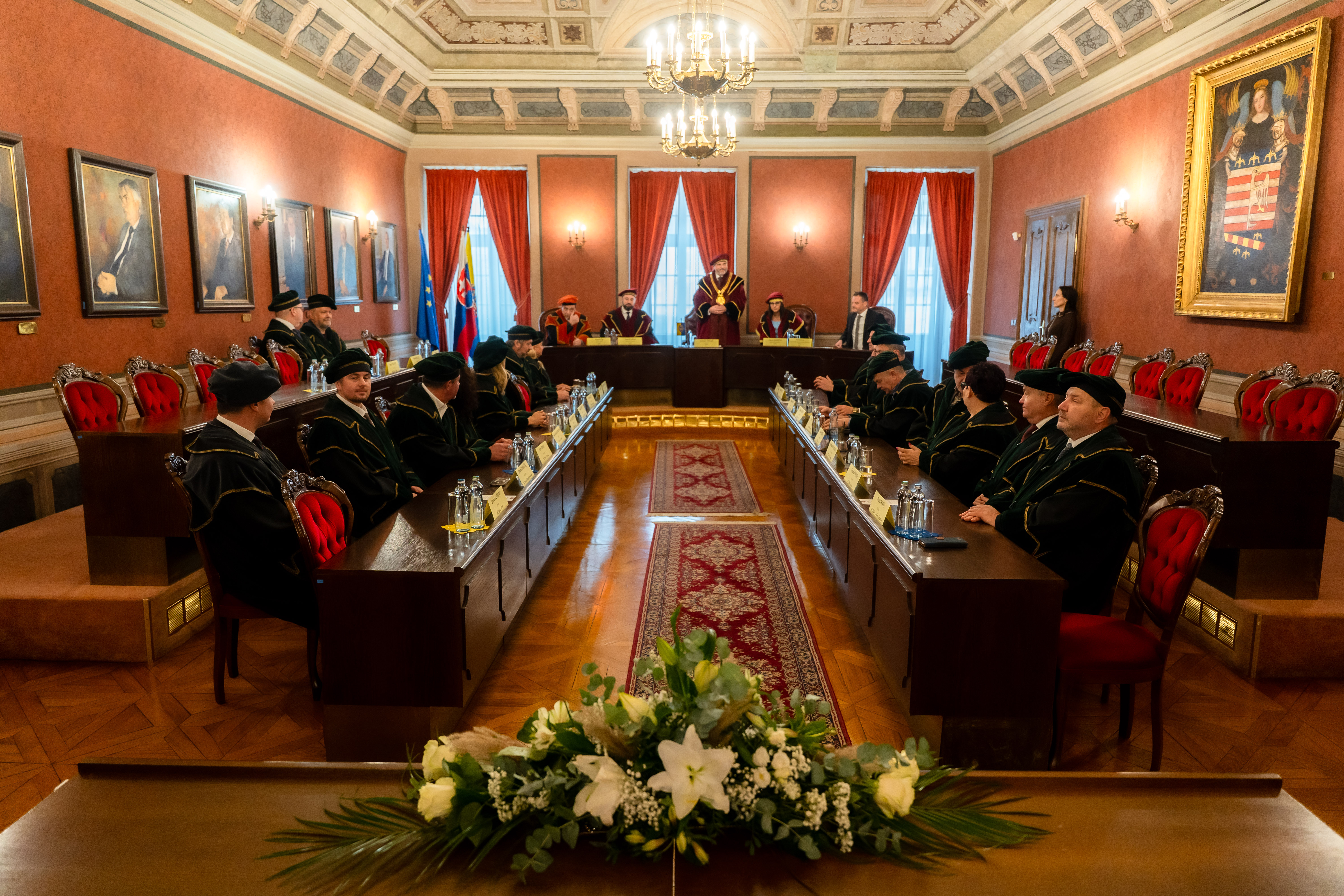  prijatie starostov Mestskych casti v Kosiciach.